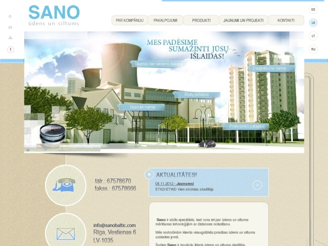 Sano, SIA